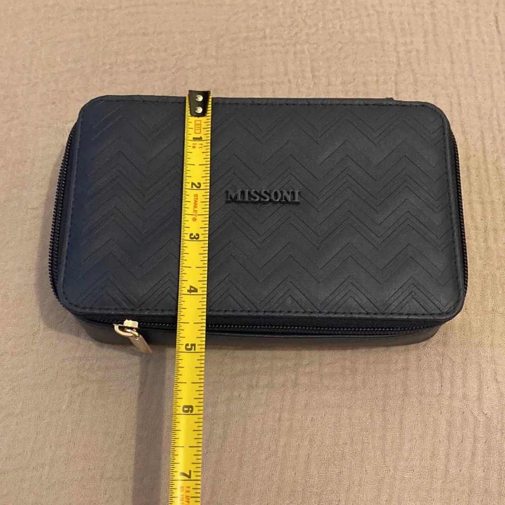 MISSONI for Delta NAVY Cosmetic Bag. Perfect for storage or travel .